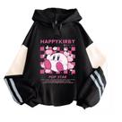 Moletom SANMU Happy Love Kirby Color Blocking Design