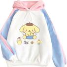 Moletom SANMU Pom Pom Purin Loose Fit Digital Pattern