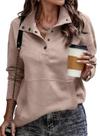Moletom SHEWIN casual leve e grande para mulheres