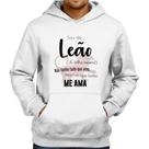 Moletom Sou de Leão - Foca na Moda