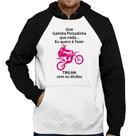 Moletom Trilha com os dindos (moto rosa) - Foca na Moda