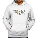 Moletom Trombone Notas Musicais - Foca na Moda