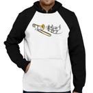 Moletom Trombone Notas Musicais - Foca na Moda