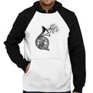 Moletom Trompa Notas Musicais - Foca na Moda Moletom Trompa Notas Musicais - Foca na Moda
