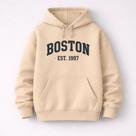 Moletom Unisex Flanelado Canguru Quentinho Boston