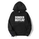 Moletom Unissex Casual Com Capuz the Office Dwight Schrute Paper Hood Dunder Mifflin