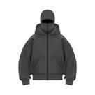 Moletom Unissex Com Capuz E Máscara, Jaqueta Casual De Fleece Macio E Resistente Ao Vento Moletom Unissex Com Capuz E Máscara, Jaqueta Casual De Fleece Macio E Resistente Ao Vento