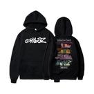 Moletom Unissex De Manga Longa Para Outono E Inverno, Estilo Streetwear Com Estampa Gorillaz