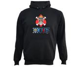 Moletom Unissex Infantil e Adulto One Piece Monkey D. Luffy Blusa De Frio