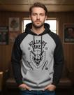 Moletom Unissex Stranger Things Hellfire Lives Tamanho:GGCor:Cinza