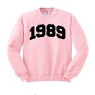 Moletom Unissex TeesAndTankYou 1989 Pequeno Rosa