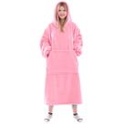 Moletom vestível Waitu Bright Pink para mulheres/homens