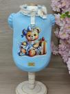 Moletom Vintage Azul Bebê para cachorro e gato