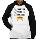 Moletom Wake Up, Turn 25, Game All Day - Foca na Moda