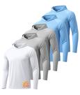 Moletons esportivos Rash Guard ZITY com proteção solar UPF 50+ para homens