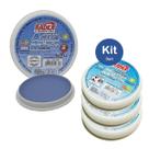 Molhador Molha Dedos Radex Kit 3un 12g Aqua Magica Ideal para Manusear Papéis em Escritórios Home Office Cartórios