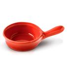Molheira de Porcelana Frigideira Vermelha 30 ml - Finger food