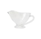 Molheira de vidro com alça transparente 175ml 6x9x12cm
