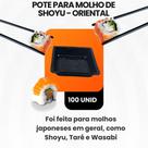 Molheira/potinho Shoyu Descartavel 60 Ml Galvonotek com 100 unidades Molheira/potinho Shoyu Descartavel 60 Ml Galvonotek com 100 unidades