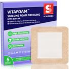 Molho de espuma de silicone VitaFoam 10 x 10 cm de alta absorção