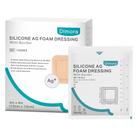 Molho de espuma Dimora Bordered Silver Silicone 2,5x2,5 cm 5 unidades
