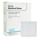 Molho de gaze estéril com bordas DermaRite 15x15cm 25 unidades