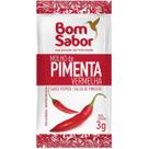Molho de pimenta bom sabor sachê 3g c/ 200 unidades Molho de pimenta bom sabor sachê 3g c/ 200 unidades
