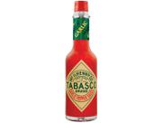 Molho De Pimenta Tabasco Vermelha Suave Com Alho 60Ml