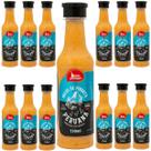Molho Pimenta Peruana Defumada Cremosa Gourmet Ardência Média Mix 12 Unidades Bahia Premium 150ml Molho Pimenta Peruana Defumada Cremosa Gourmet Ardência Média Mix 12 Unidades Bahia Premium 150ml