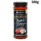 Molho pronto alho assado e tomate cereja members mark 580g gourmet e versátil