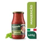 Molho Tomate Pomarola Manjericão Vidro 420g Molho Tomate Pomarola Manjericão Vidro 420g