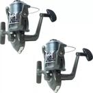 Molinete Albatroz MP 40 Com Linha 2 Unidade Prata