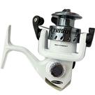 Molinete de Pesca Ultra Light Tribus Carretel Aluminio Branco