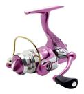 Molinete micro maruri milo joker rosa 4 rolamentos 5.1:1 - drag: 4kg pesca leve/ultra light