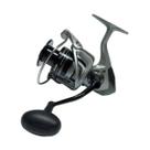 Molinete Okuma Tomcat 8000 7 Rolamentos Drag 16kg Recolhimento 4.8:1 Grafite Cor:Prata