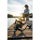Molinete Pesca 6000 Dourado, Manivela Direita/Esquerda