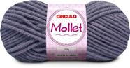 Mollet 40g Cor 8098 Cinza Asfalto - Circulo Mollet 40g Cor 8098 Cinza Asfalto - Circulo