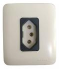 Moludo Tomada 20A 2P+T Com Placa 4261 Alumbra Moludo Tomada 20A 2P+T Com Placa 4261 Alumbra