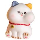 Money Bank Creative Ding Dong Cat PVC para crianças 13x13x17cm Money Bank Creative Ding Dong Cat PVC para crianças 13x13x17cm