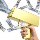 Money Shooter KWYZ Golden Money Shooter Make it Rain/Spray
