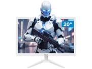 Monitor 20" LED 75Hz 5ms BRX Office Branco Widescreen HDMI e VGA