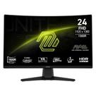 Monitor 23.6' MSI Curvo MAG 242C Full HD 180Hz 1ms 1920x1080 - 9S6-3BC31T-004 Monitor 23.6' MSI Curvo MAG 242C Full HD 180Hz 1ms 1920x1080 - 9S6-3BC31T-004