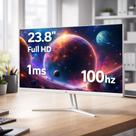 Monitor 23.8 LED Full HD 1ms 100Hz Visão Expansiva HDMI VGA D-238/B