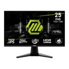 Monitor 24.5" MSI MAG 255F E20 LED FULL HD 1920X1080 200HZ 0.5MS 9S6-3BC21M-046