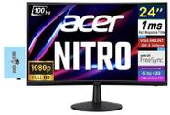 Monitor acer Nitro 24 FHD 1500R Curve 100 Hz FreeSync 1 ms