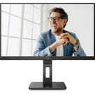 Monitor AOC 22P2UM 21.5", Full HD, 75Hz, Base Ajustável, AdaptiveSync, HDMI, Display Port e VGA, Preto