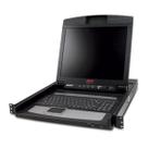 Monitor APC AP5717 LCD 17, Teclado e Mouse COR Preta - AP5717