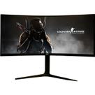 Monitor Curvo Gamer 34 Polegadas Ultra Wide WQHD 165Hz 1ms Tela 21:9 Alta Resolução HDMI DisplayPort Monitor Curvo Gamer 34 Polegadas Ultra Wide WQHD 165Hz 1ms Tela 21:9 Alta Resolução HDMI DisplayPort