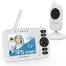 Monitor de Bebê Baby Ganibs 3.2" IPS - Alcance de 1000 Pés