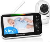 Monitor de Bebê ChildsFarm - Tela de 5 Polegadas com Bateria de 30 Horas